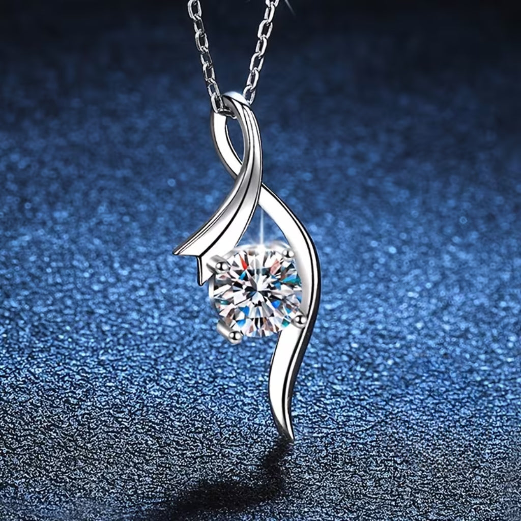 Elegant Moissanite Necklace