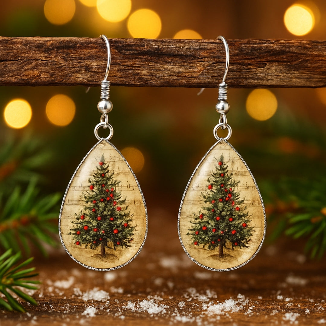 Evergreen Drop Earrings