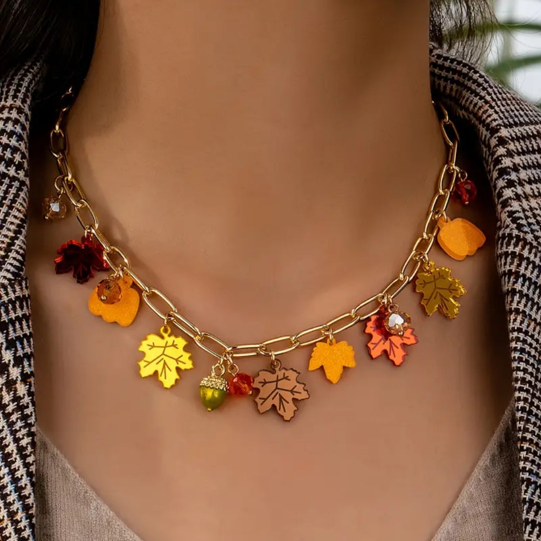 Autumn Charms Necklace
