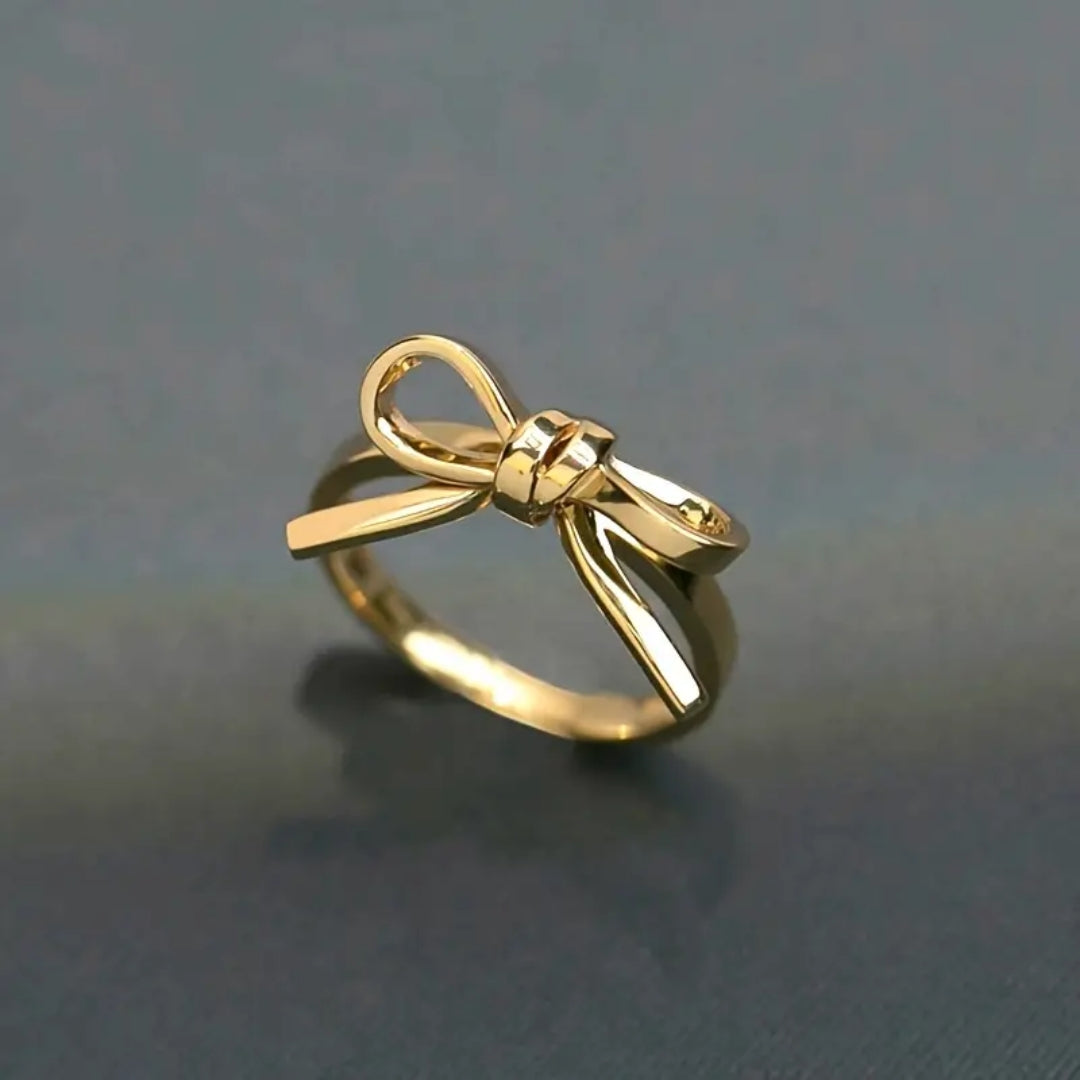 Gold Tie Ring