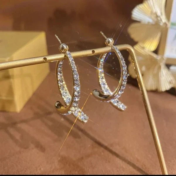 Gratiana Serapha Earrings | White Gold 18k