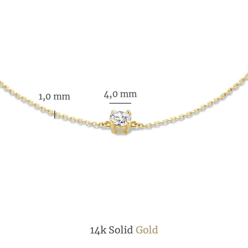 Cléa Moissanite Stone Set | Gold 14k