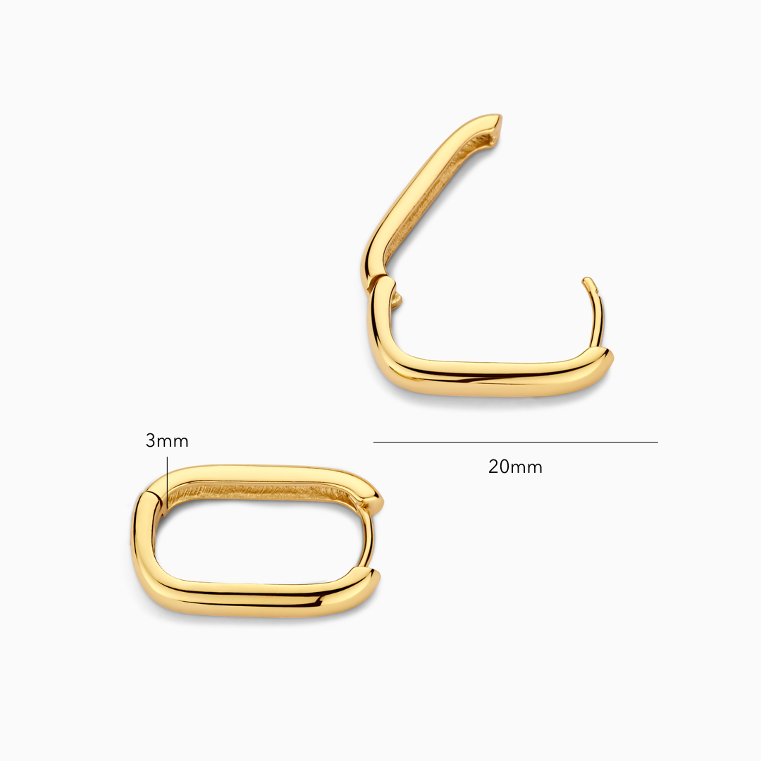 Icon Hoops | Gold 18k