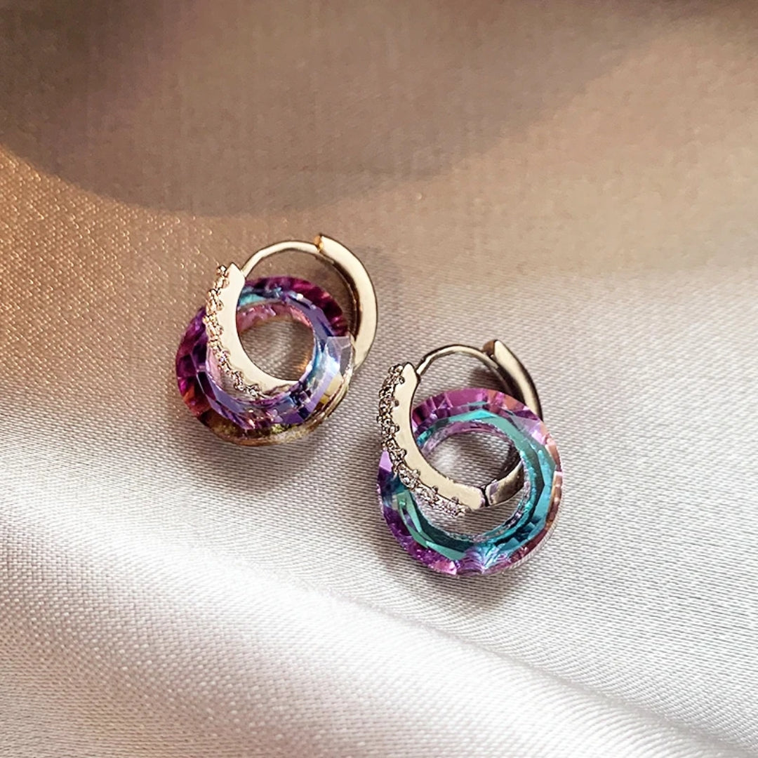 Colorful Chroma Hoop Earrings