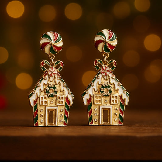 Candy House Earrings