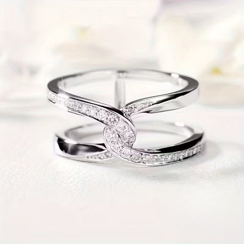 Silver Infinity Ring