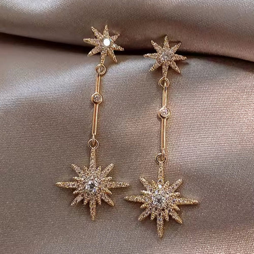 Bright Starlight Dangling Earrings