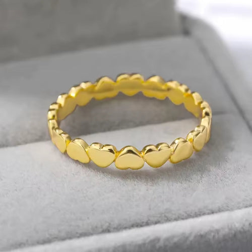 Golden Hearts Bracelet