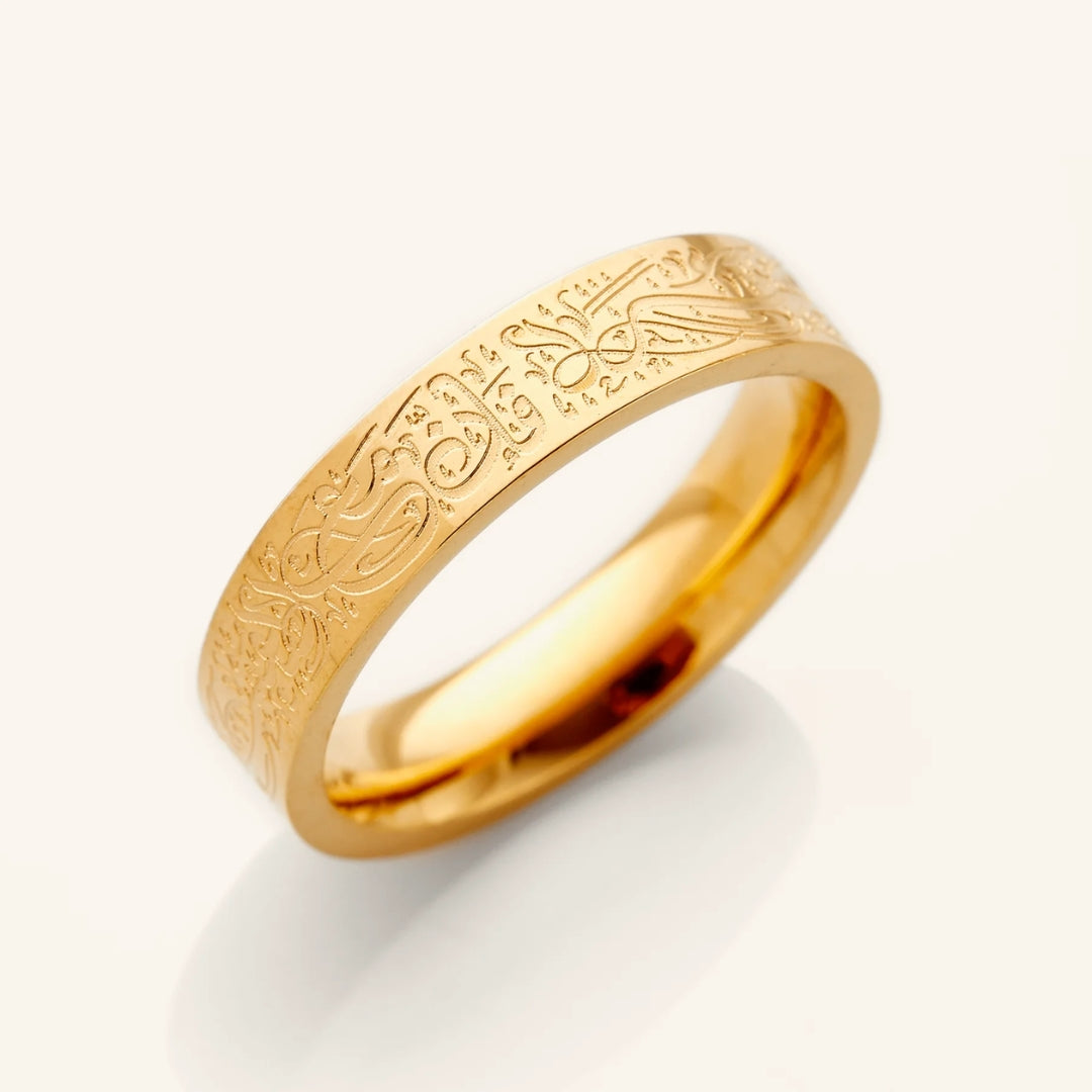 Golden Sign Ring