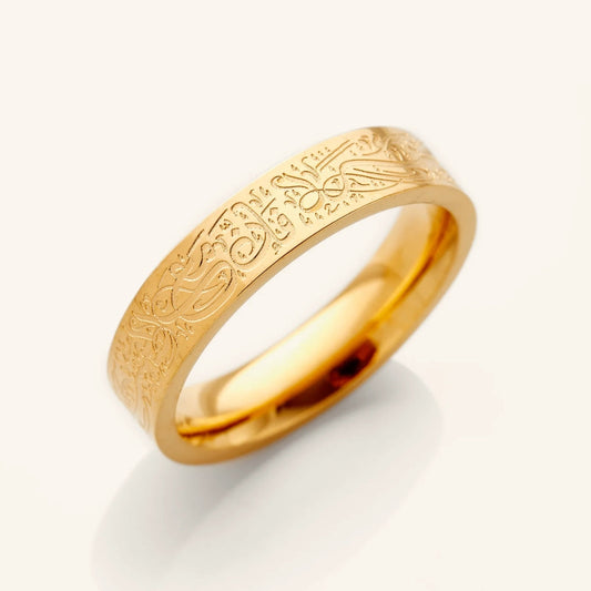 Golden Sign Ring