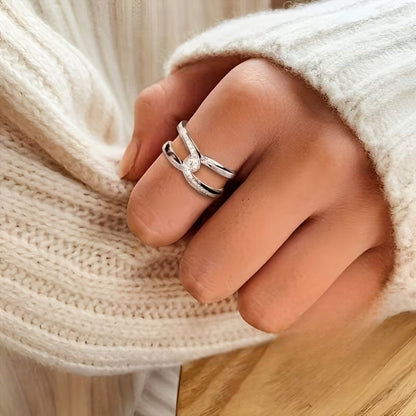 Silver Infinity Ring