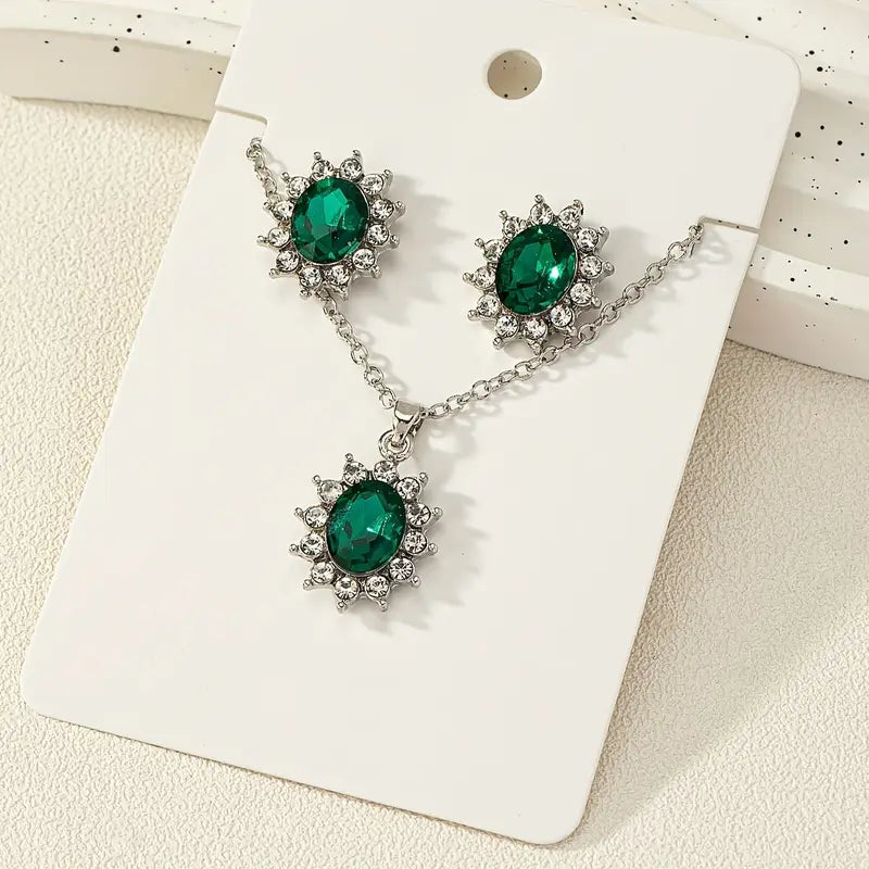 Katya Smeryn Jewelry emerald | White Gold