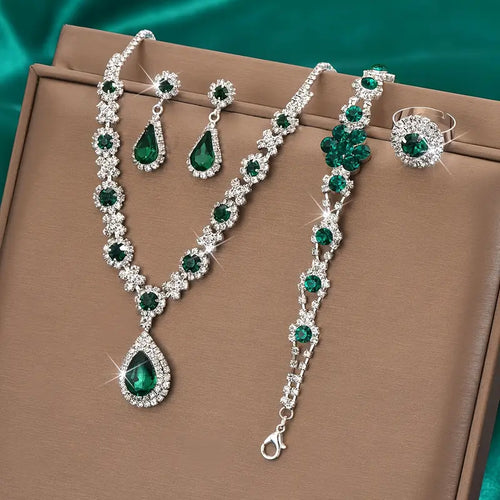 Adriana Lysandre Jewelry emerald | White Gold