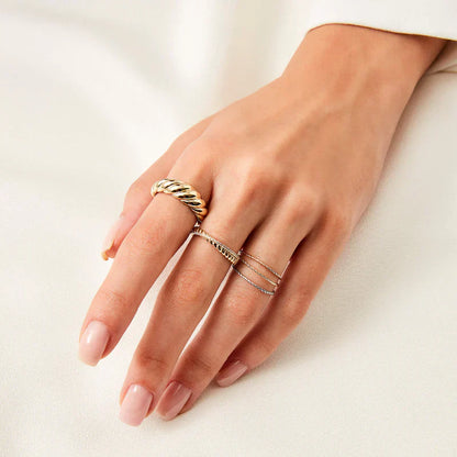 Croissant Ring | Gold 14k