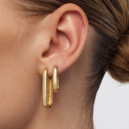 Icon Hoops | Gold 18k