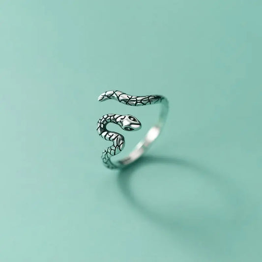 Sterling Silver Snake Ring