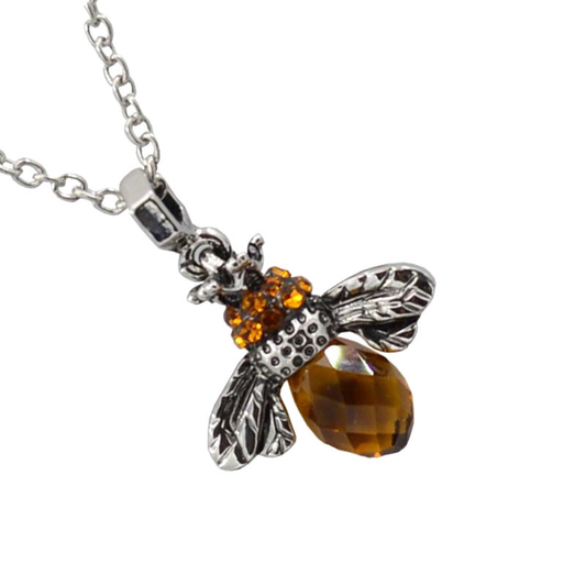 Golden Bee Spirit Necklace