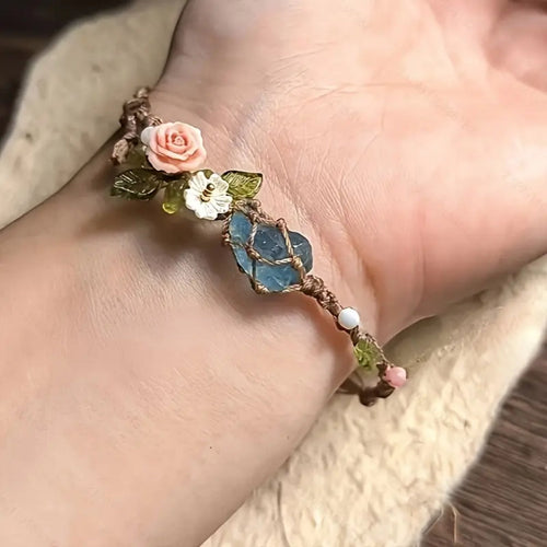 Nature Leaf Branch Bracelet