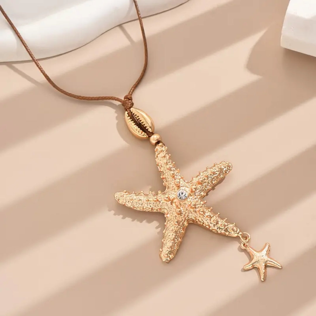 Nature Starfish Necklace