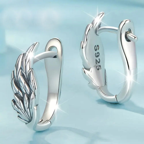 Silvered Wings Earrings