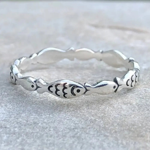 Vintage Fish Trail Ring