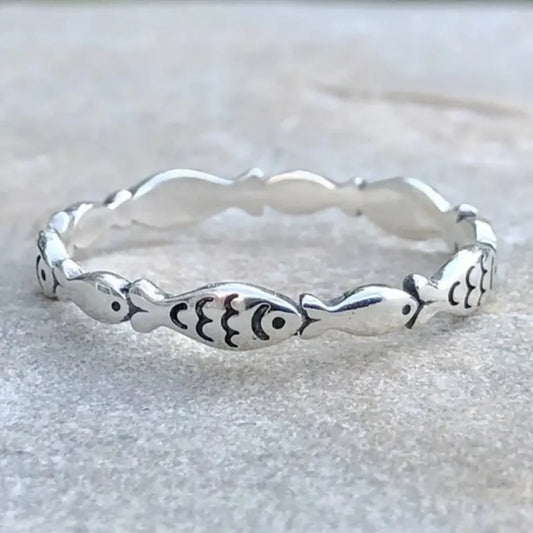 Vintage Fish Trail Ring