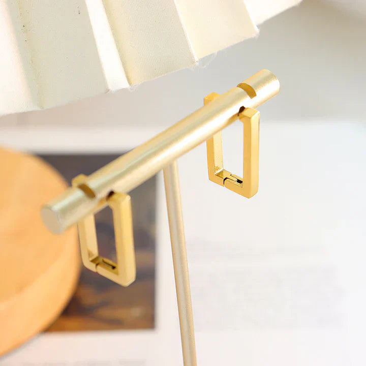 Terrafin Geometrica Earrings | Gold 18k