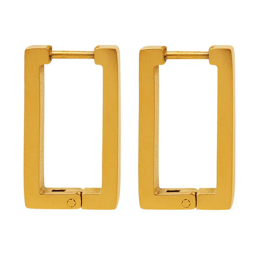 Terrafin Geometrica Earrings | Gold 18k