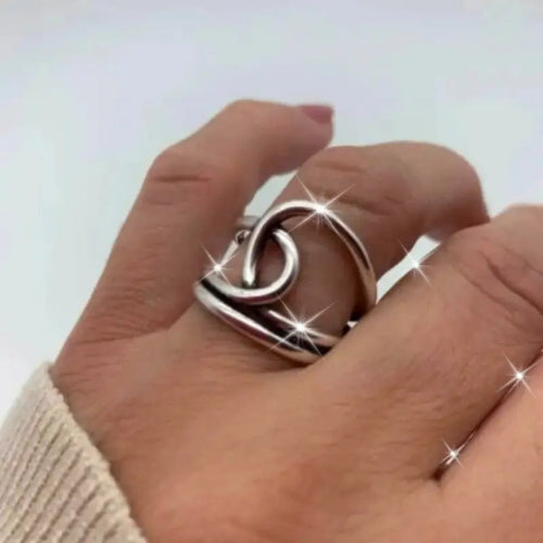 Irregular Silver Ring