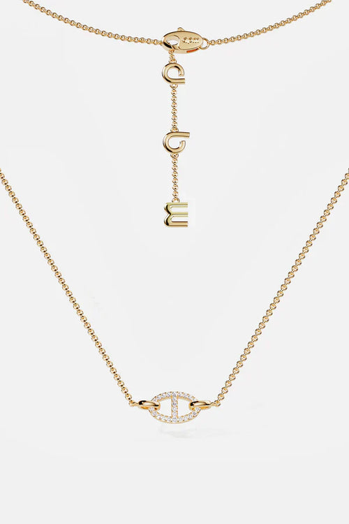Isla Marina Necklace | Gold 18k