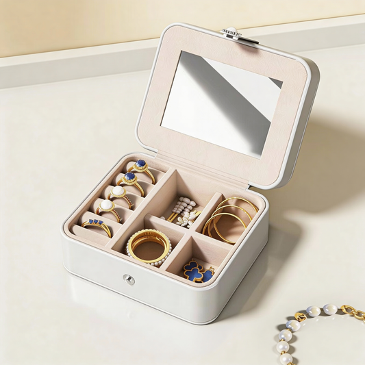 Premium Jewelry Box With Mirror