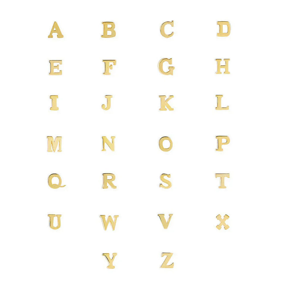 Vita Signa Initial Bracelet | Gold 14k