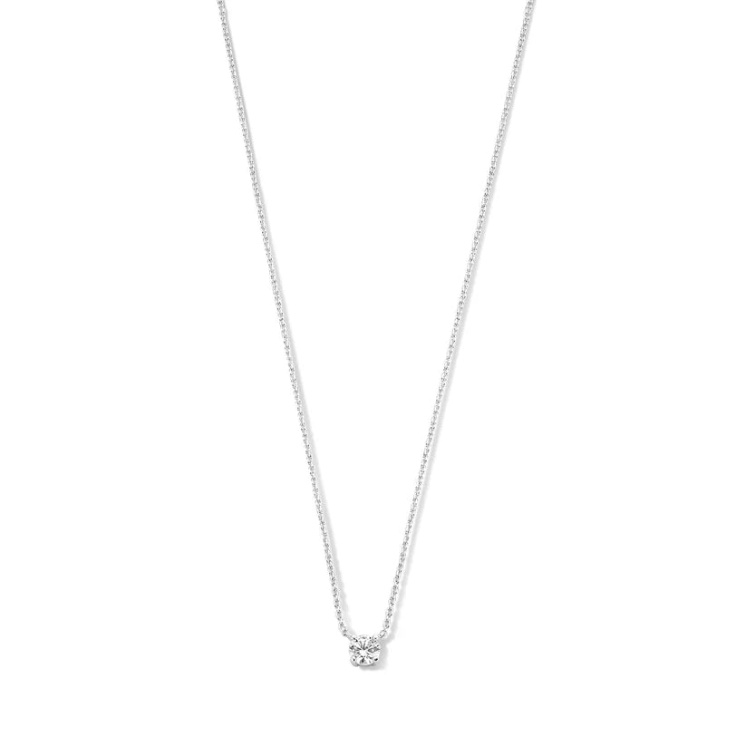 Cléa Moissanite Stone Necklace | Gold 14k