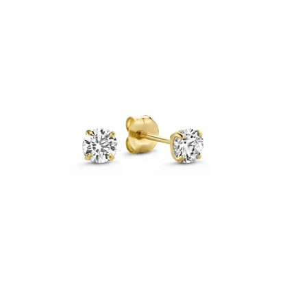 Dara Brillane Stone Earrings Set | Gold 14k