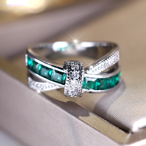 Turquoise Silver Bright Ring