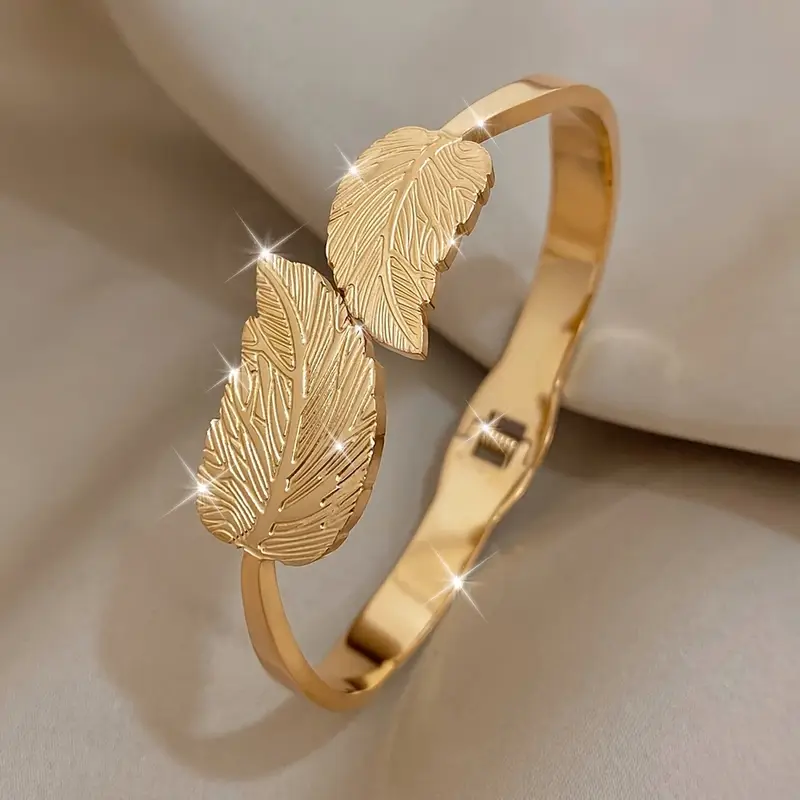 Golden Leaf Bracelet