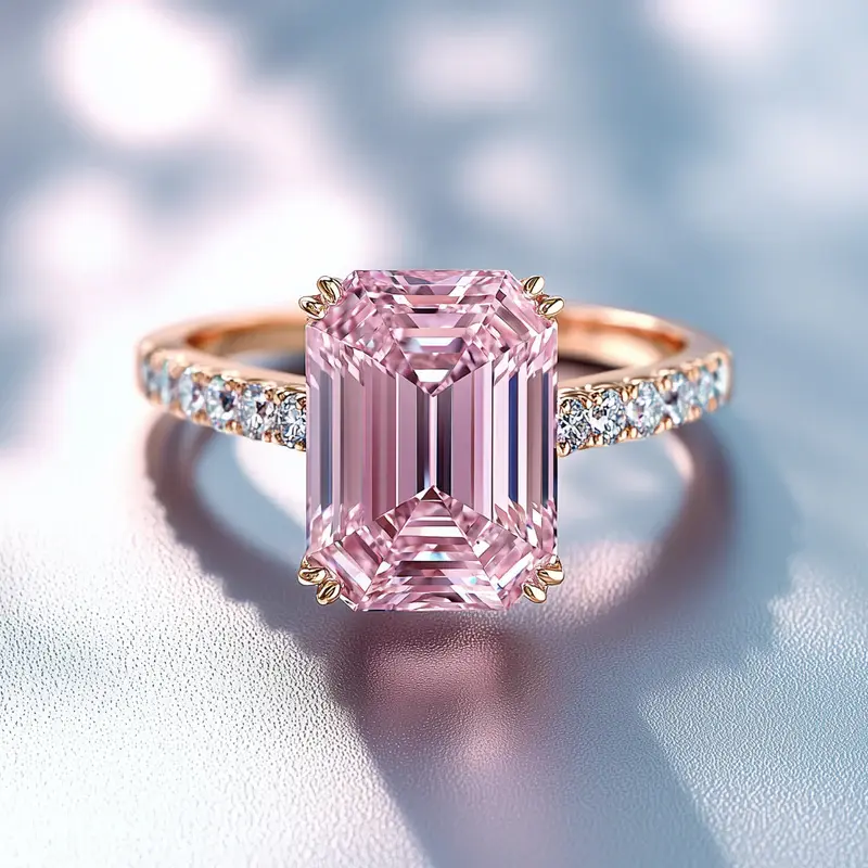 Pink Dream Crystal Ring