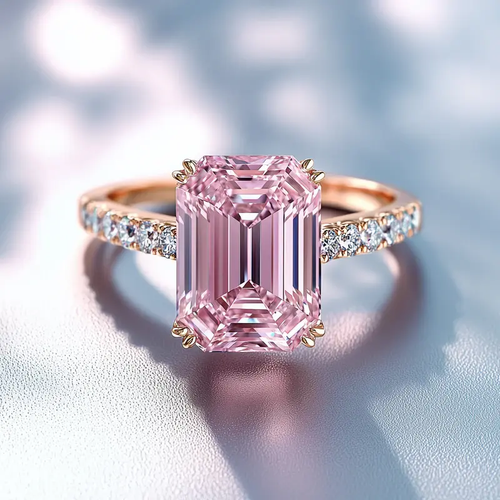 Pink Dream Crystal Ring
