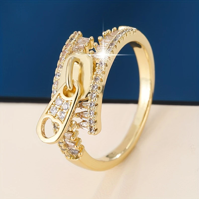 Bright Chain Gold Ring