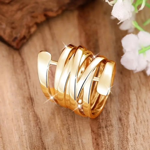 Layered Golden Ring