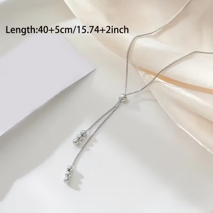 Silver Dangle Necklace