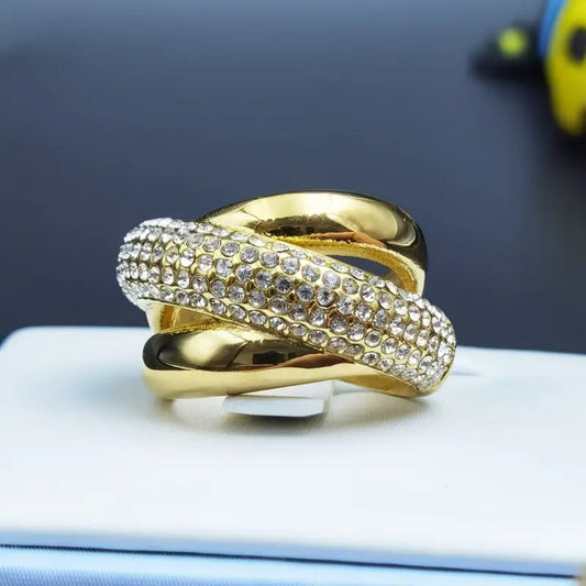 Thick Golden Bright Ring