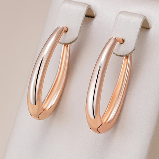 Elegant Simple Hoop Earrings