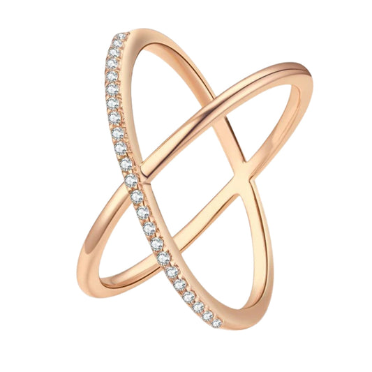 Elegant Bright Loop Ring